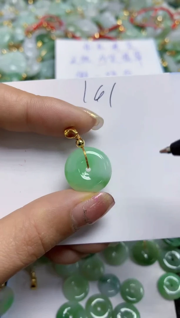 【闪购商品】翡翠颈饰合金   天然A货翡翠