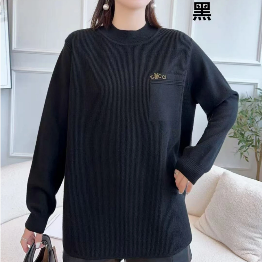 冬季女士保暖加厚毛衣2046