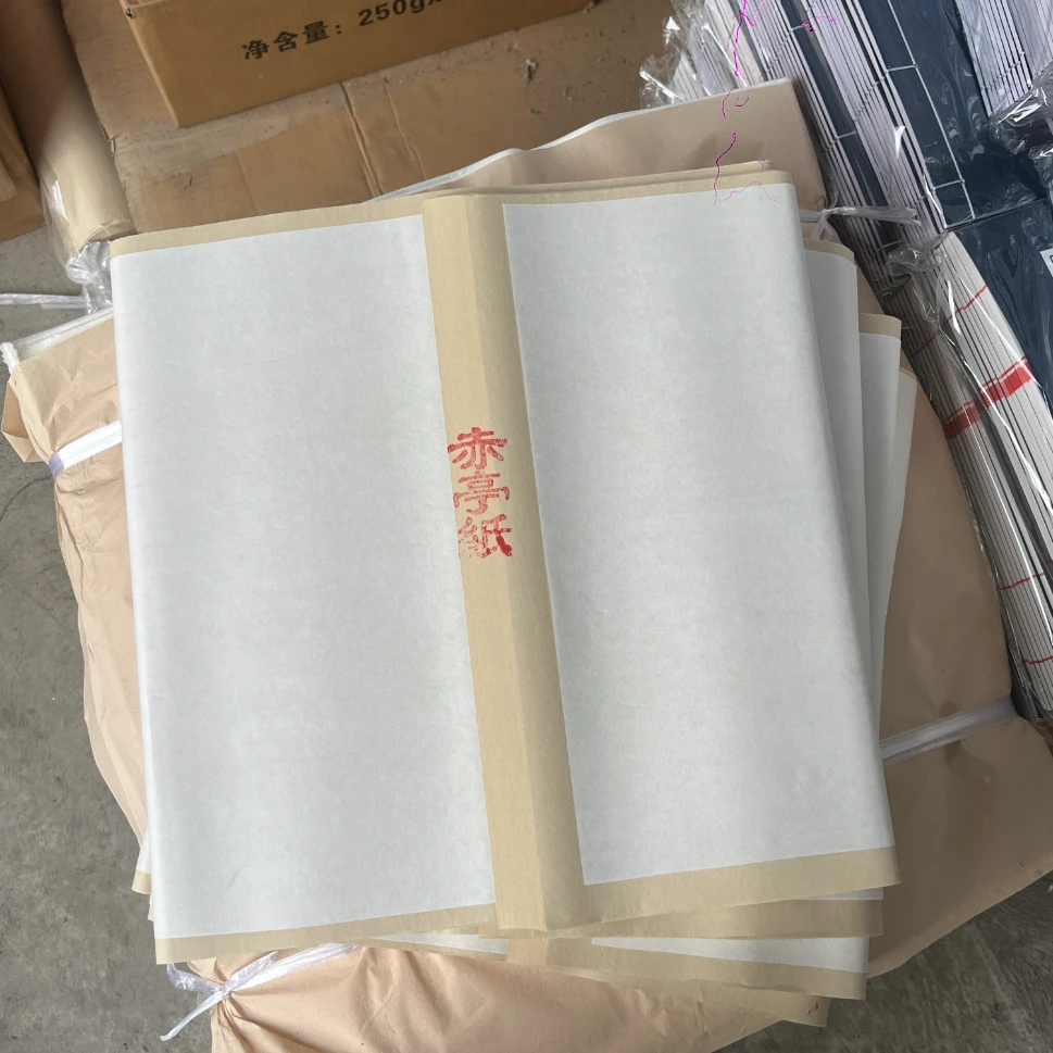 【直播福利】赤亭纸四尺对开34*138cm半生熟书法创作宣纸