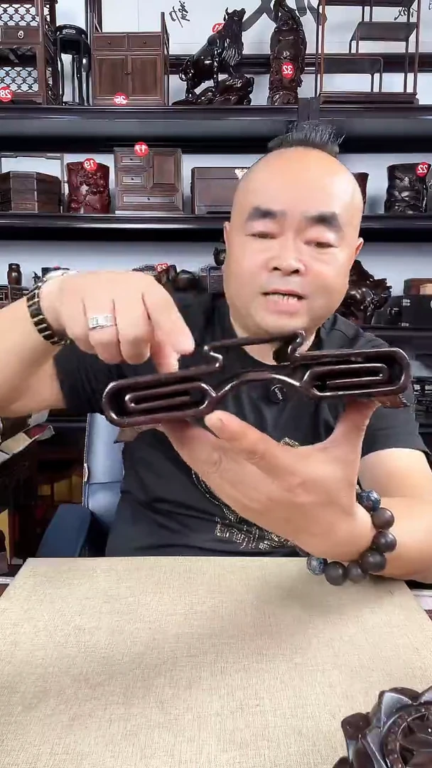 木大号三连老李红木工艺品