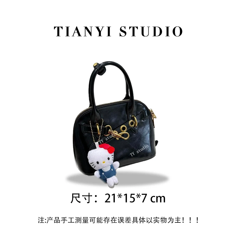 【TY】SD-5292-1-黑色  轻奢高级韩版单肩潮流时尚简约女包
