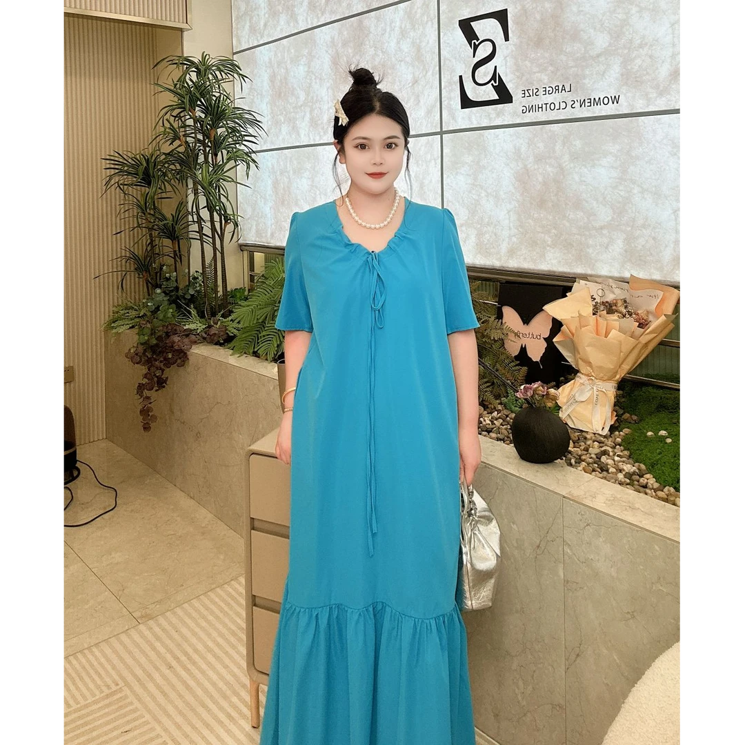 【张张定制】2025夏季新款显瘦法式气质女装连衣裙90028