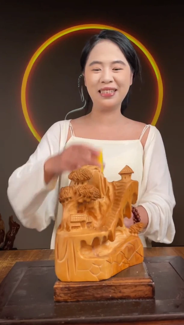 柏木（崖柏）手工摆件,先抢先得! 编号:45