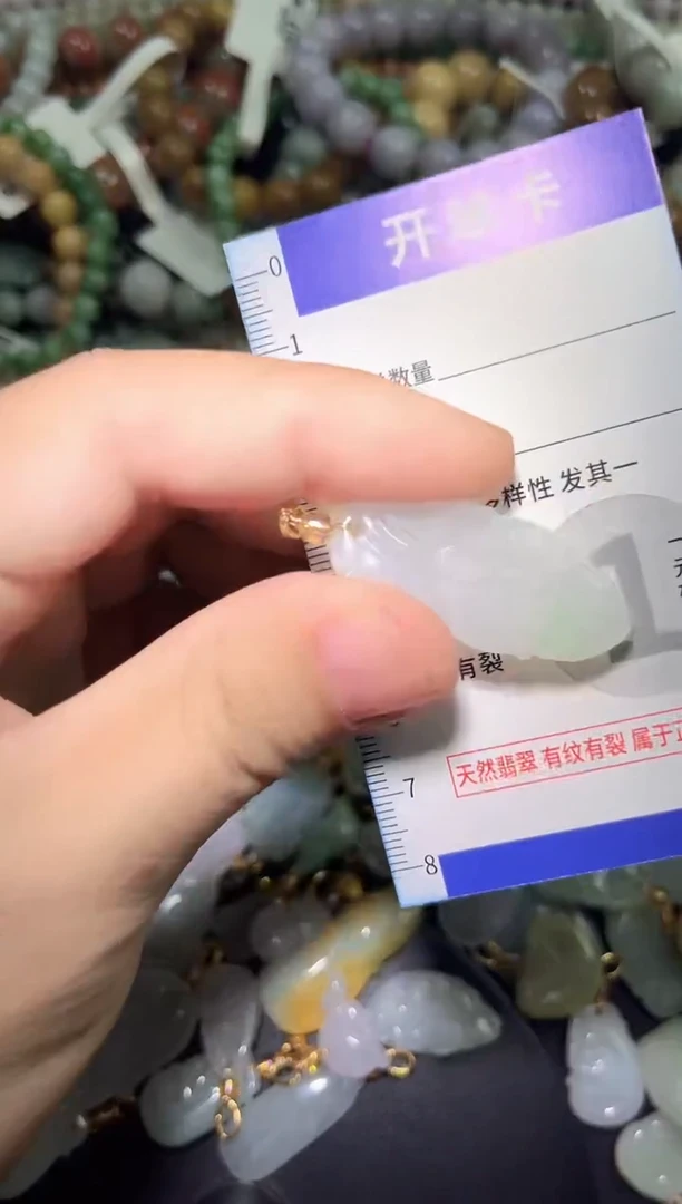 颈饰未镶嵌翡翠天然A货翡翠