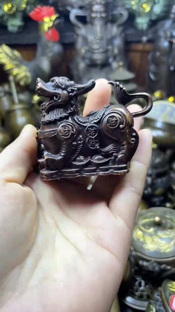 闪购链接，点击下单，有运费险，铜摆件