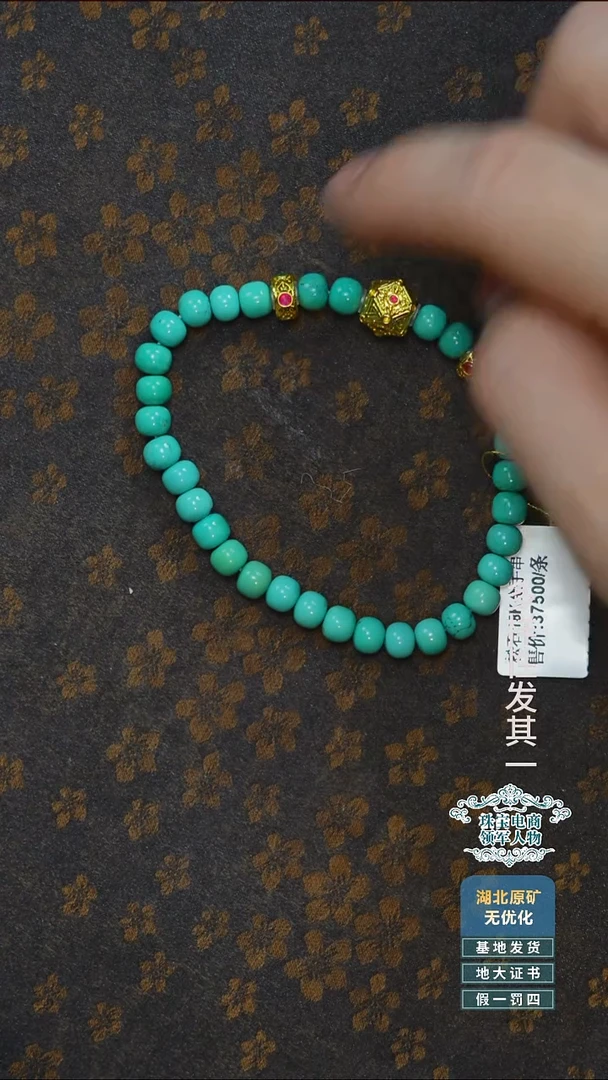 未镶嵌绿松石珠宝奇石A009