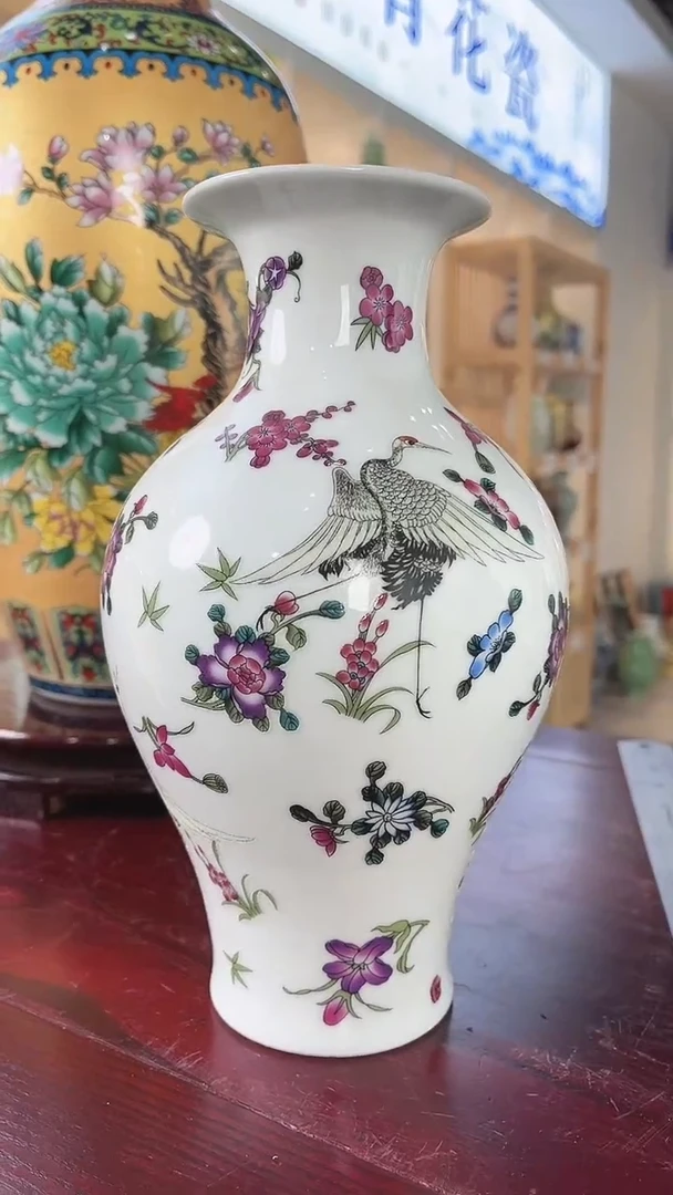 摆件景德镇陶瓷花瓶