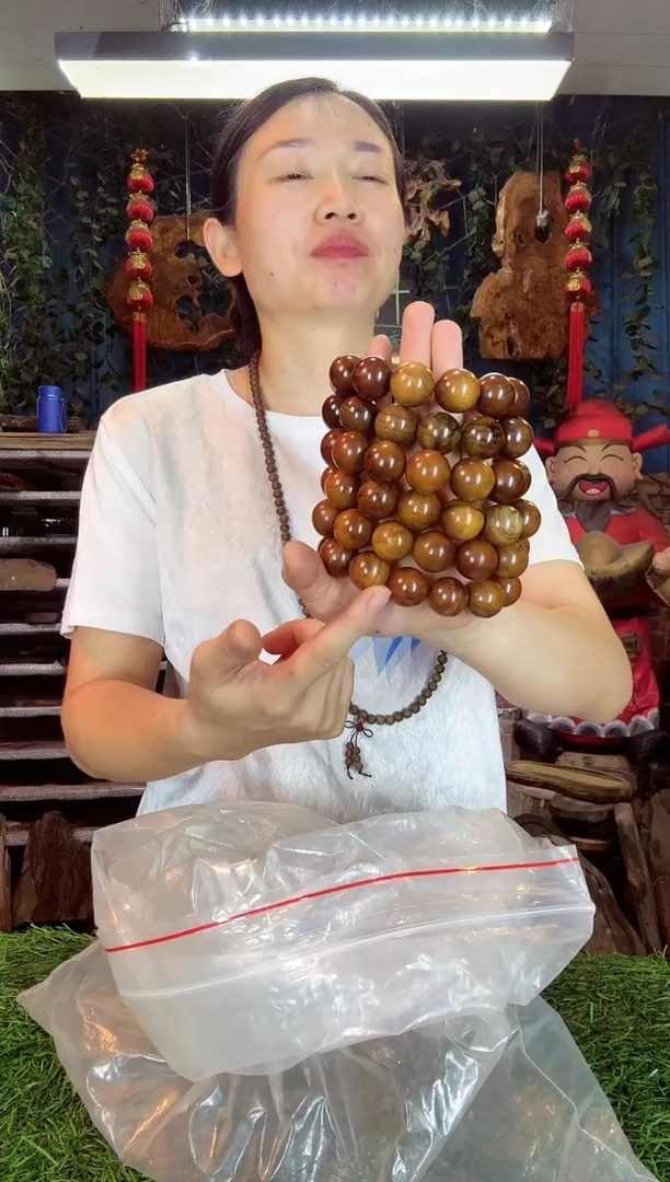 金丝楠小叶祯楠80手串2.0