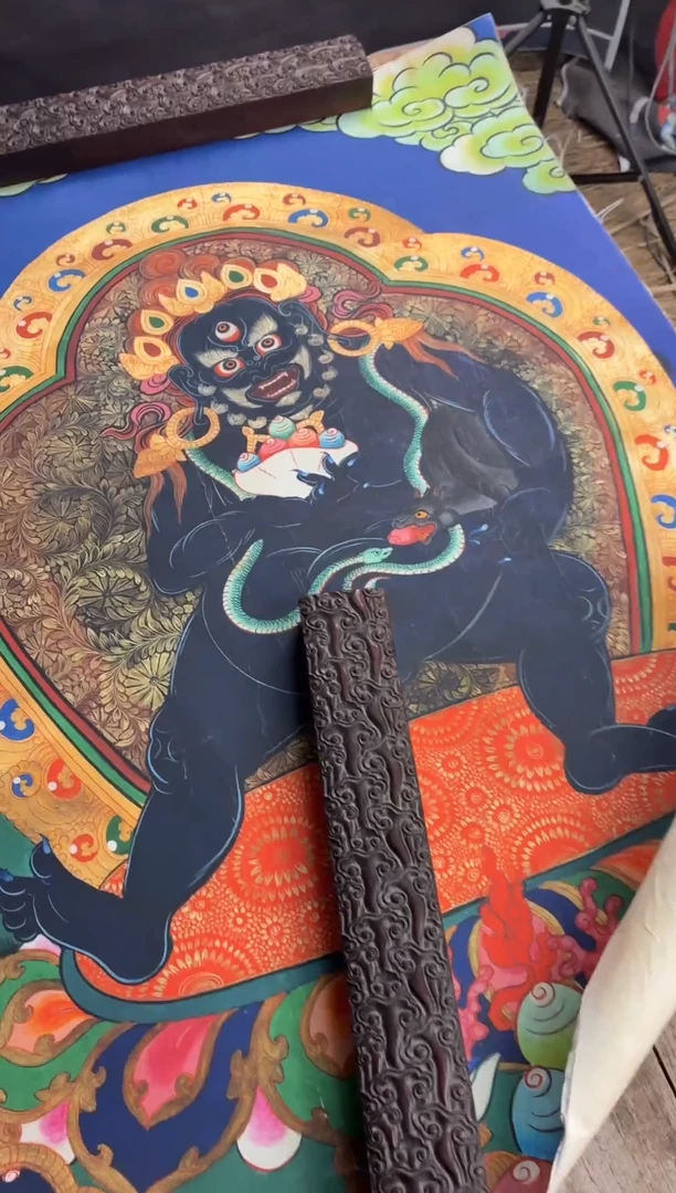 装裱画澄空梵像精品链接W950