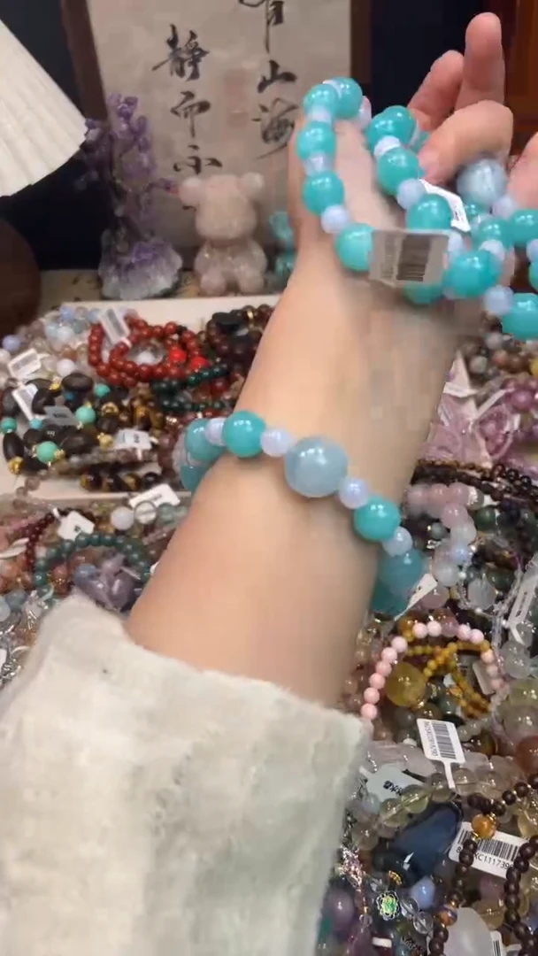 未镶嵌手链天河石407