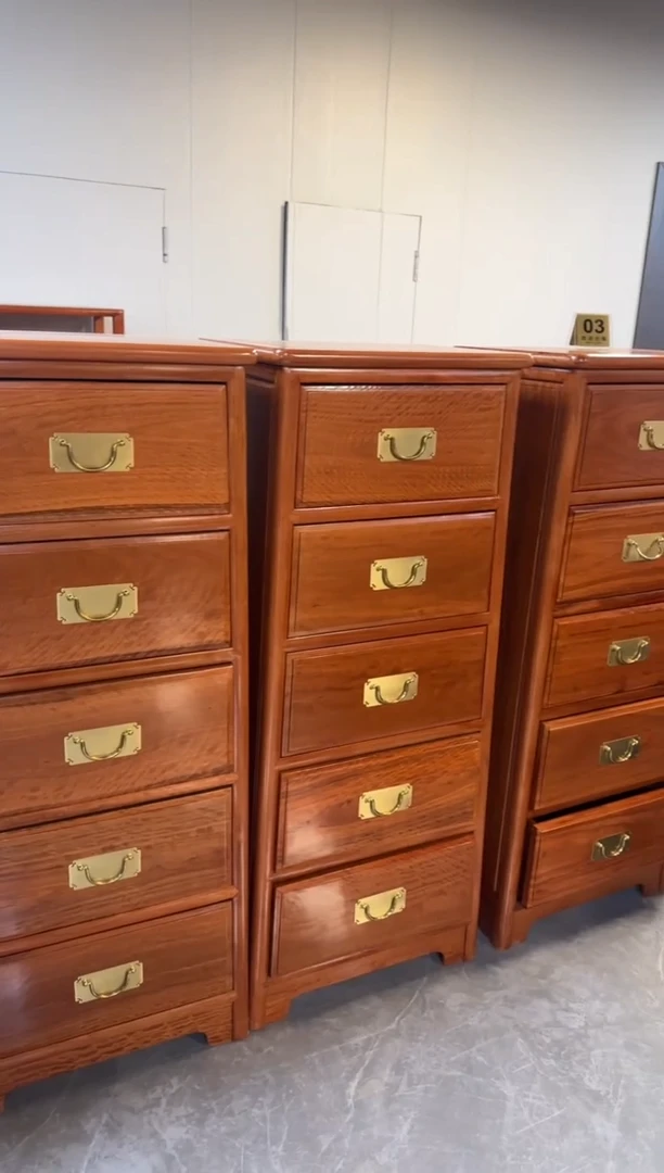 花梨木类柜类家具五斗高柜