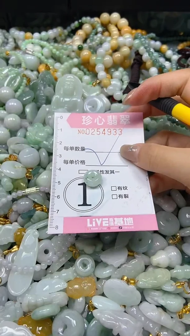 翡翠未镶嵌颈饰闪购0254933