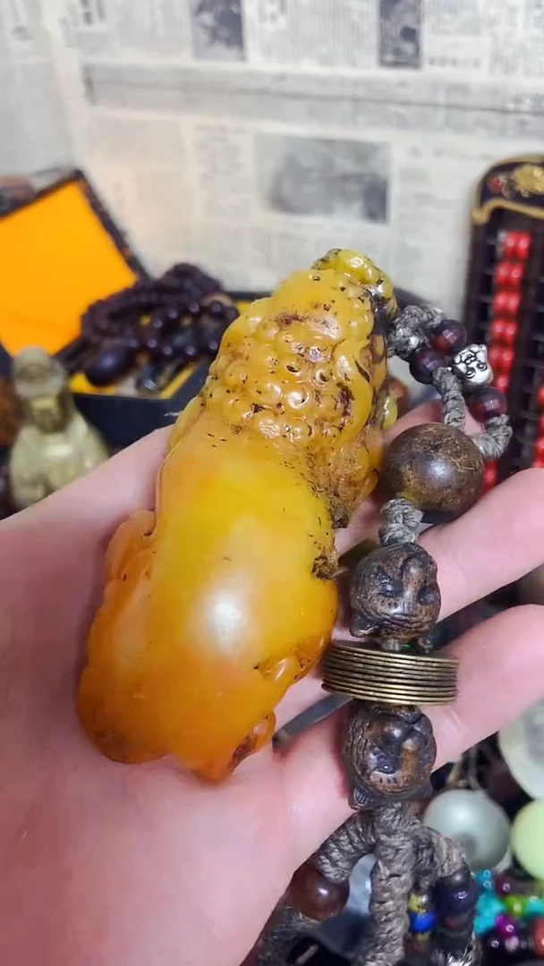 和田玉（黄玉）未镶嵌把件主播推荐主播推荐