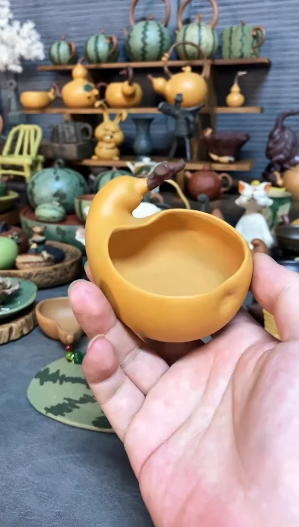 紫砂1紫砂商品葫芦手杯