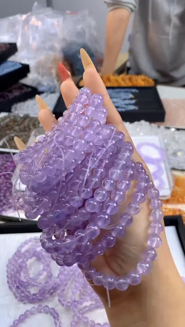 【闪购商品】水晶手串未镶嵌081/多样性发其一/卡7