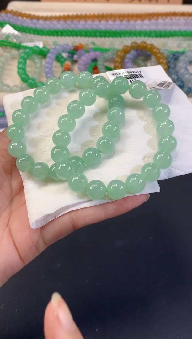 未镶嵌手串翡翠A475|（多样性发其一）3980