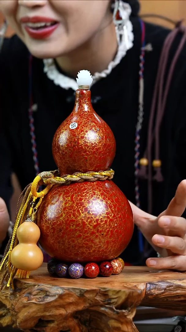 【闪购商品】88—光岳葫天然大漆酒葫芦不含漆珠