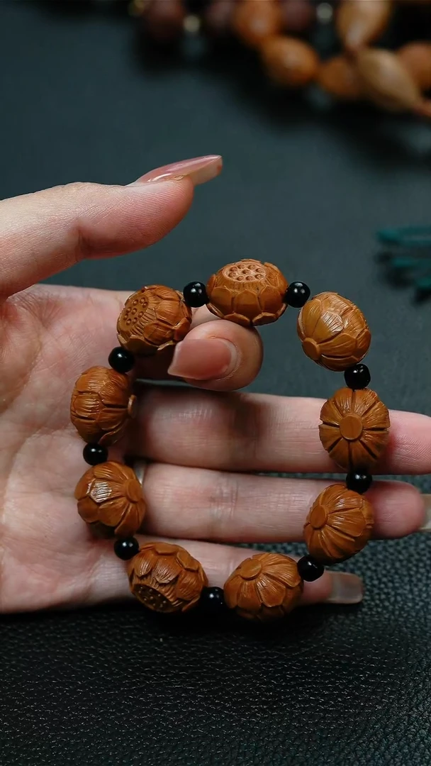 手串/手链橄榄核九转金链