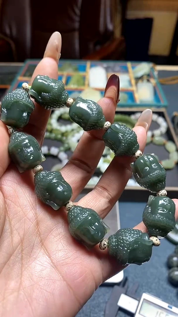 颈饰未镶嵌和田玉多样性拍一发一