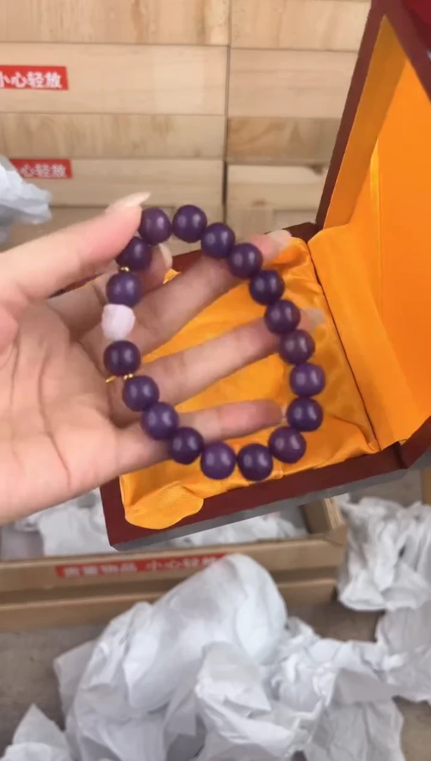 大唐红文玩阁紫玉菩提链接@@LSC007
