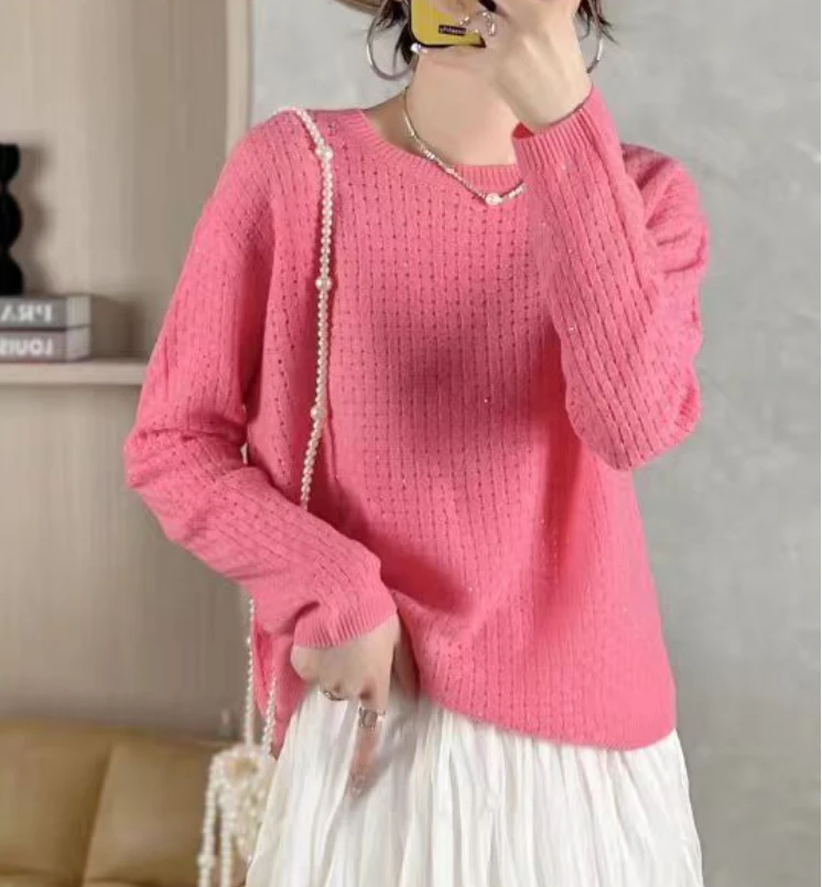 纯色简约毛衣  G16