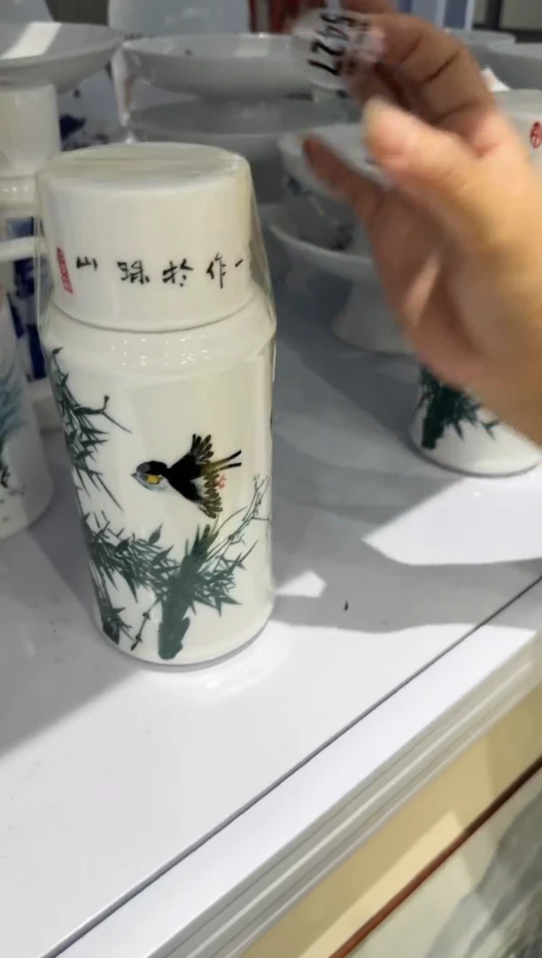 吴义松陶盟手工手绘陶瓷编码：5427