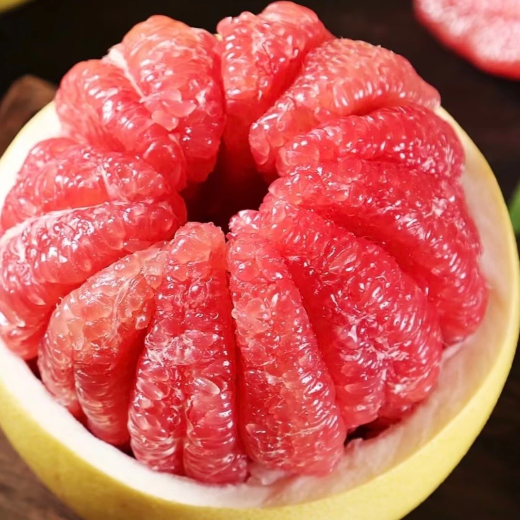 福建平和红心蜜柚当季新鲜精品果皮薄肉厚多汁红心柚子送人礼盒装