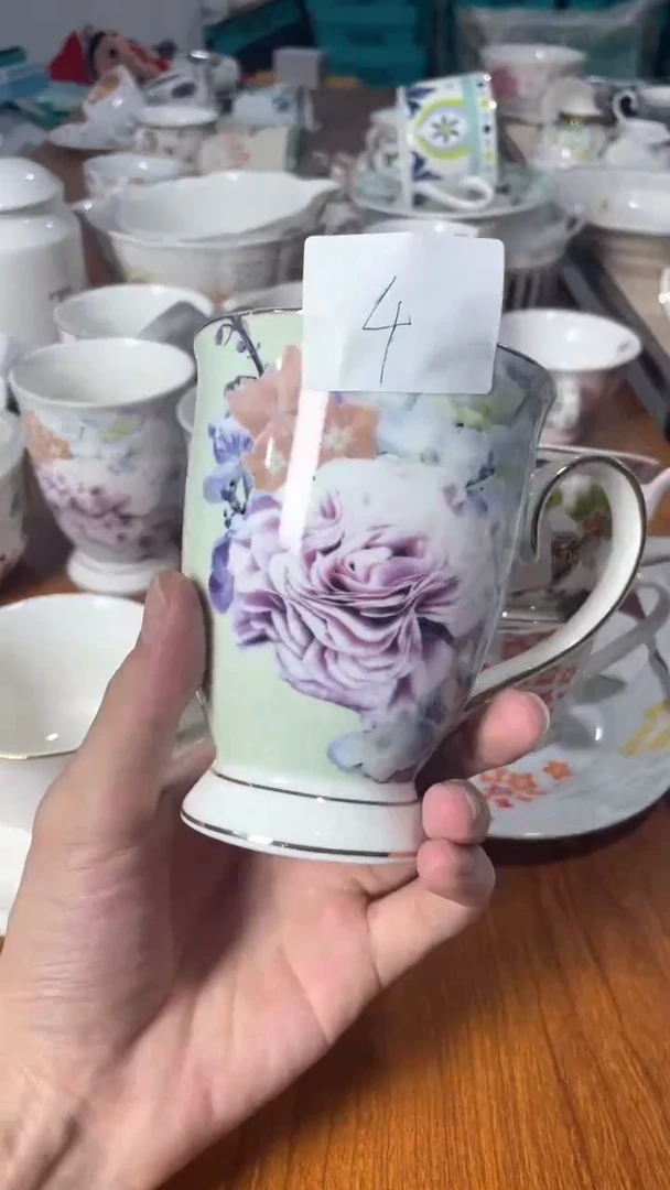 瓷片微瑕骨瓷咖啡杯清仓！！！04