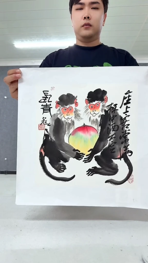 国画1写意花鸟-王冠人-1平尺