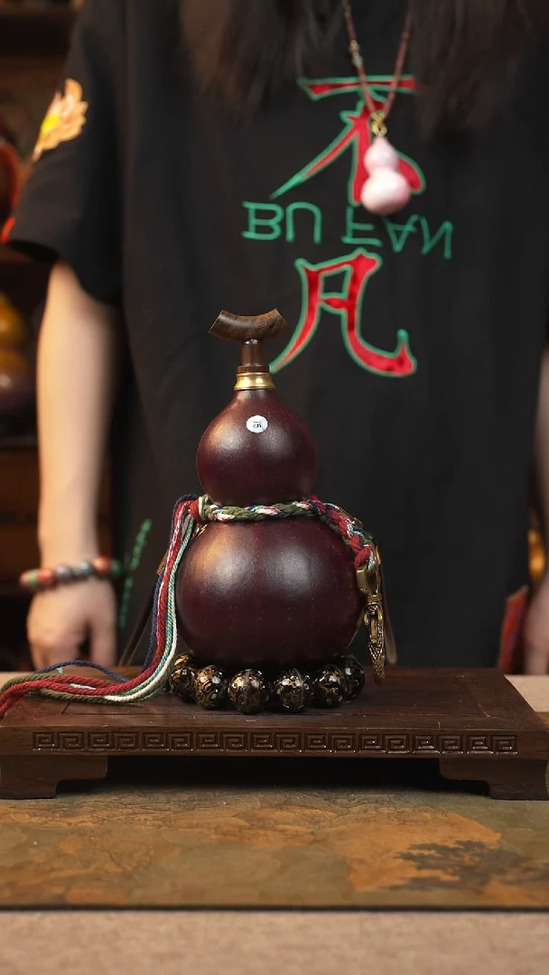 075云匠大漆酒葫芦一物一拍