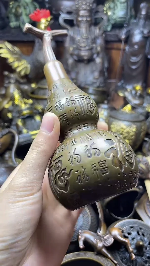 闪购链接，点击下单，有运费险，铜摆件