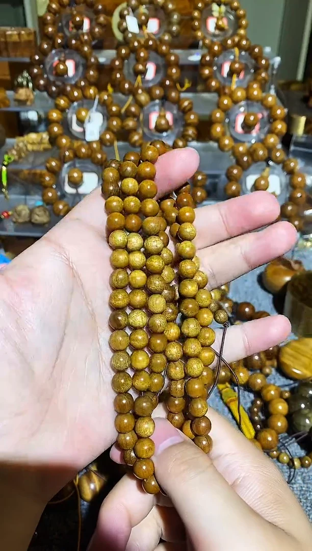 楠木（金丝楠）手串/手链星**海小叶桢楠0.8*108福利手串