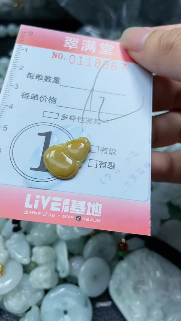 【闪购商品】翡翠未镶嵌颈饰闪购0118867