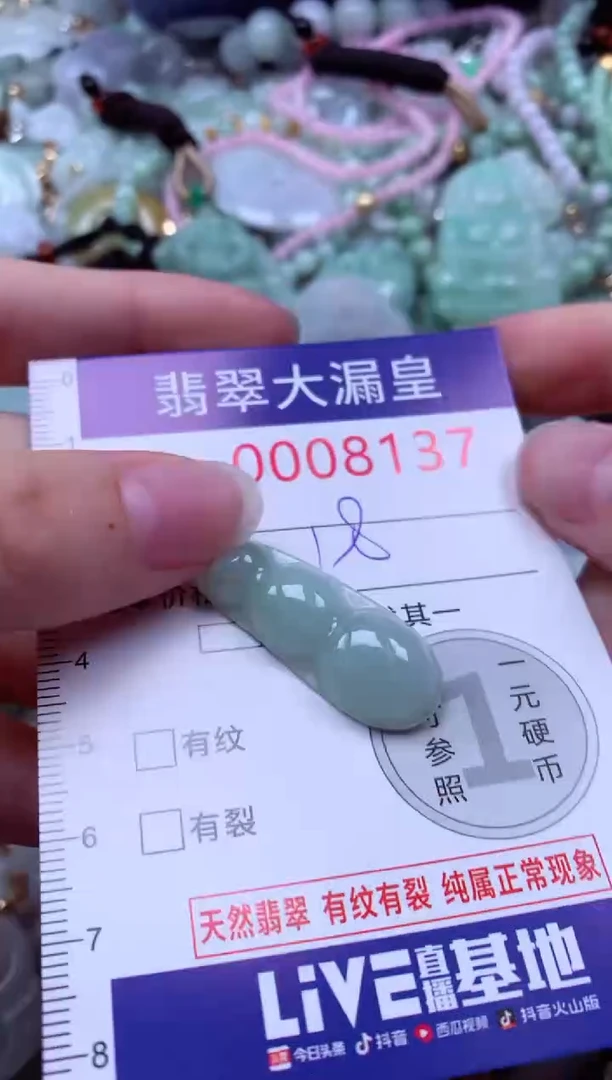 吊坠(不含链)未镶嵌翡翠8137