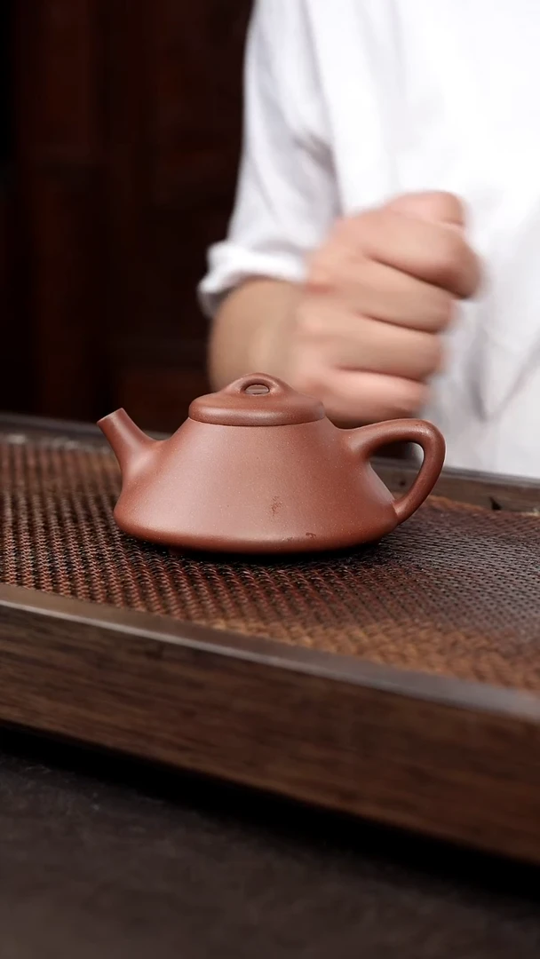 茶壶紫砂底槽清趣瓢