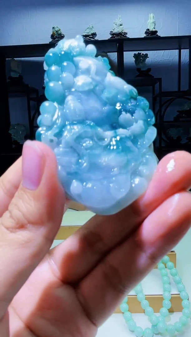 【闪购商品】定制翡翠未镶嵌毛货02190094