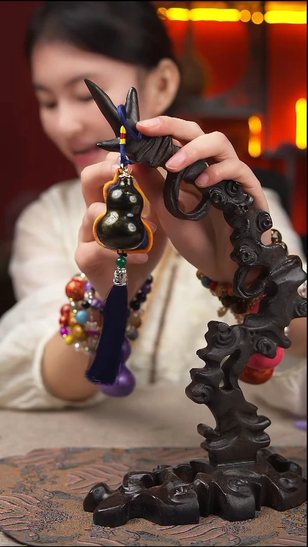 开播福利玖澄文创漆艺葫芦国风配饰葫芦系列