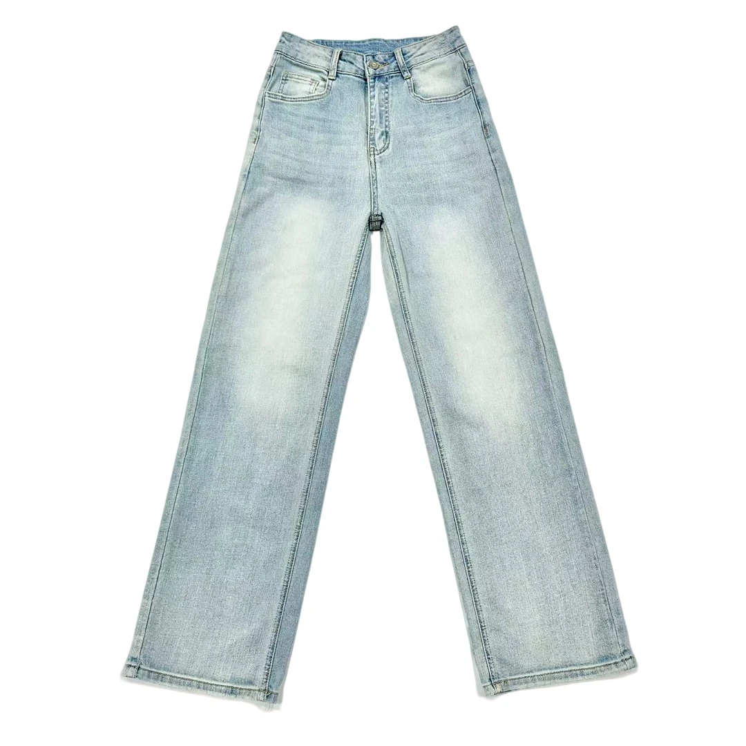 二师兄牛仔夏季窄版直筒裤68221款Z7