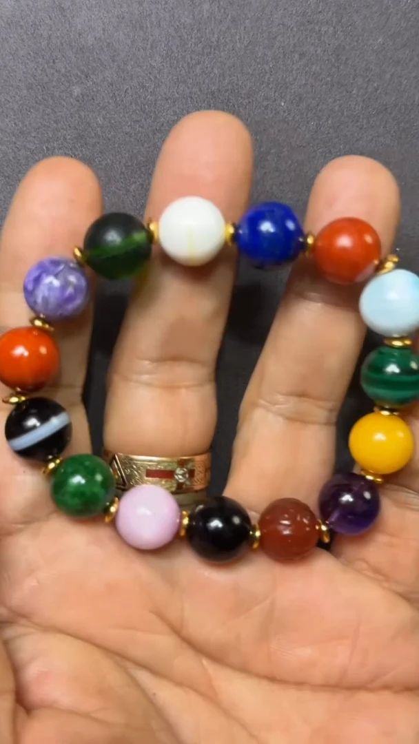 无磁铁原子专属手工编织多宝手串单圈多选发其一