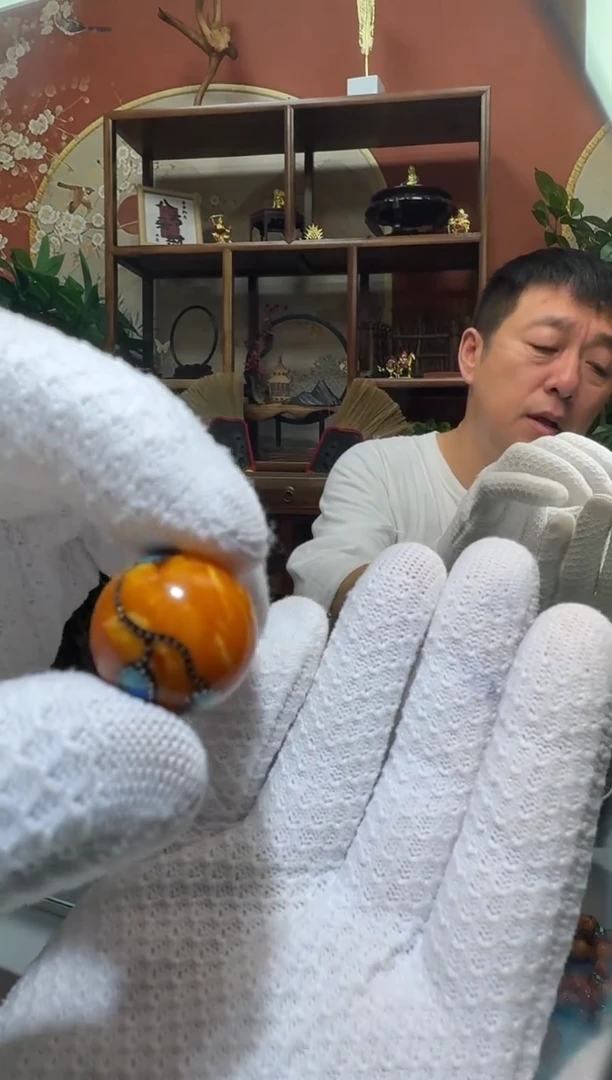 蜜蜡颈饰未镶嵌438天然蜜蜡珠宝奇石全都保真