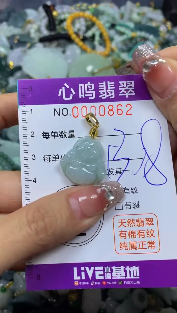 【闪购商品】翡翠颈饰未镶嵌闪购00862