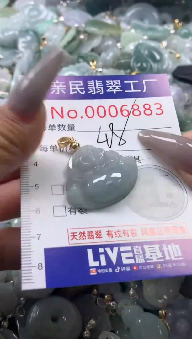 颈饰未镶嵌翡翠6883