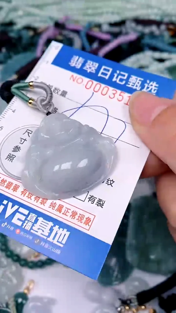 【闪购商品】翡翠颈饰未镶嵌00003512