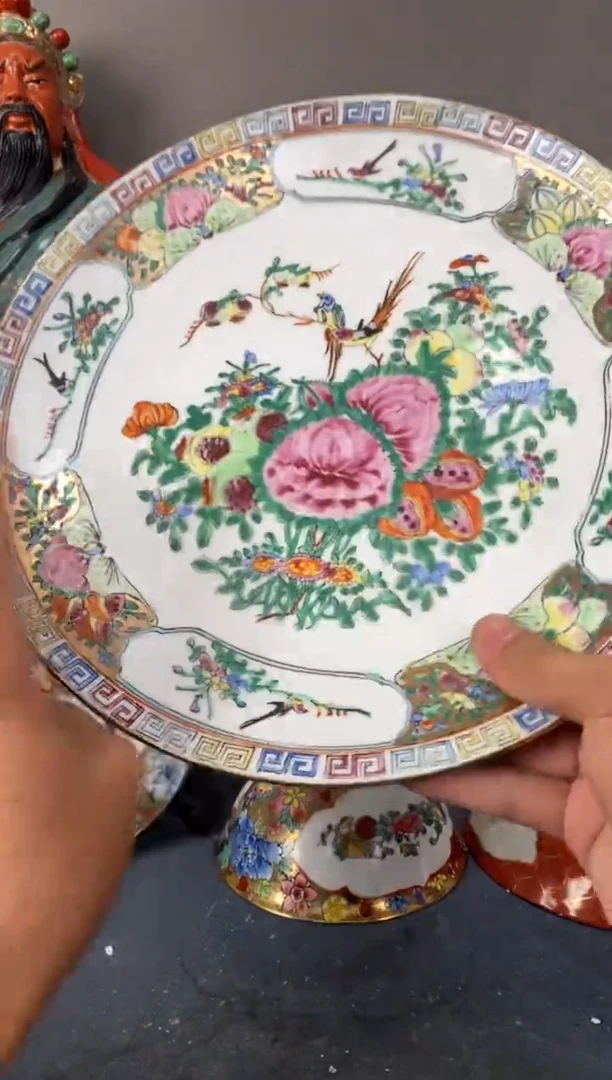 摆件陶567精品老厂瓷器（煤窑烧制）