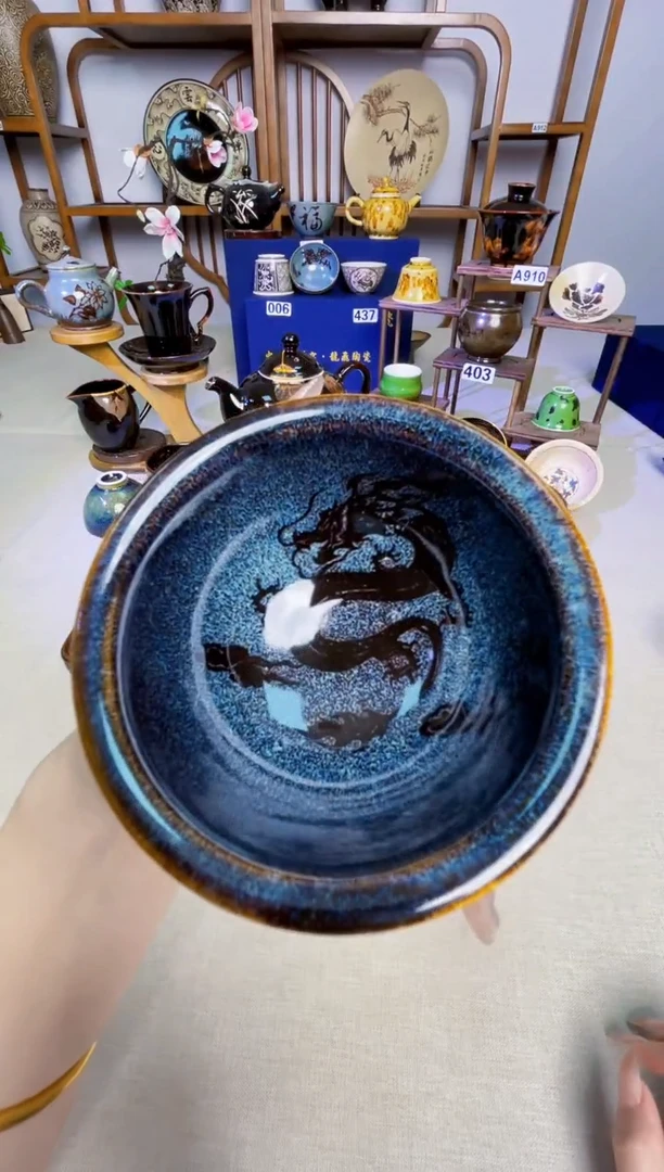 【柴烧生肖主人杯】非遗大师手工高温瓷特价款