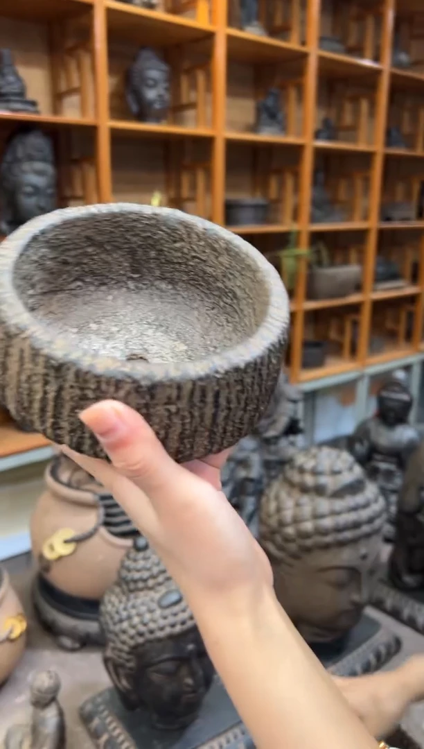 陶土【火山泥】小石钵