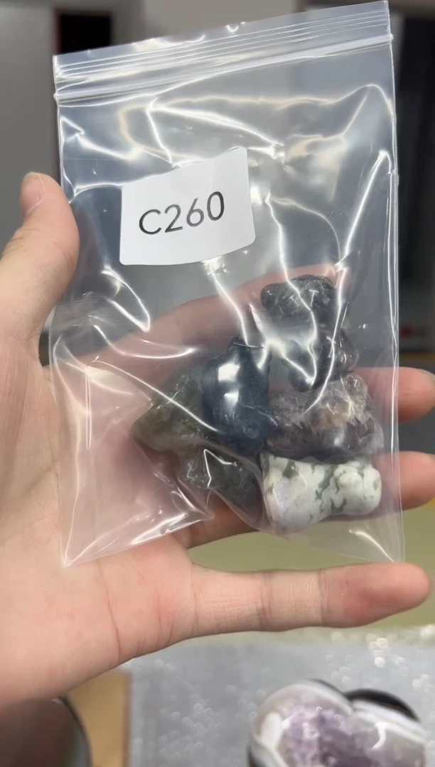 未镶嵌玛瑙/玉髓珠宝奇石C260