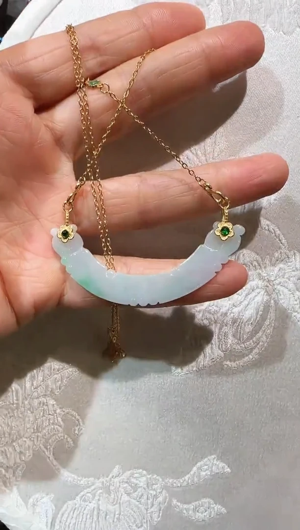 【闪购商品】翡翠颈饰未镶嵌国风