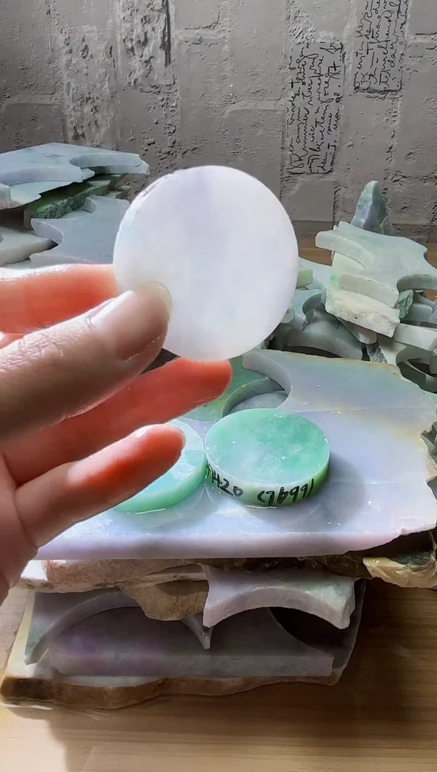 裸石翡翠天然翡翠A货石 南 406