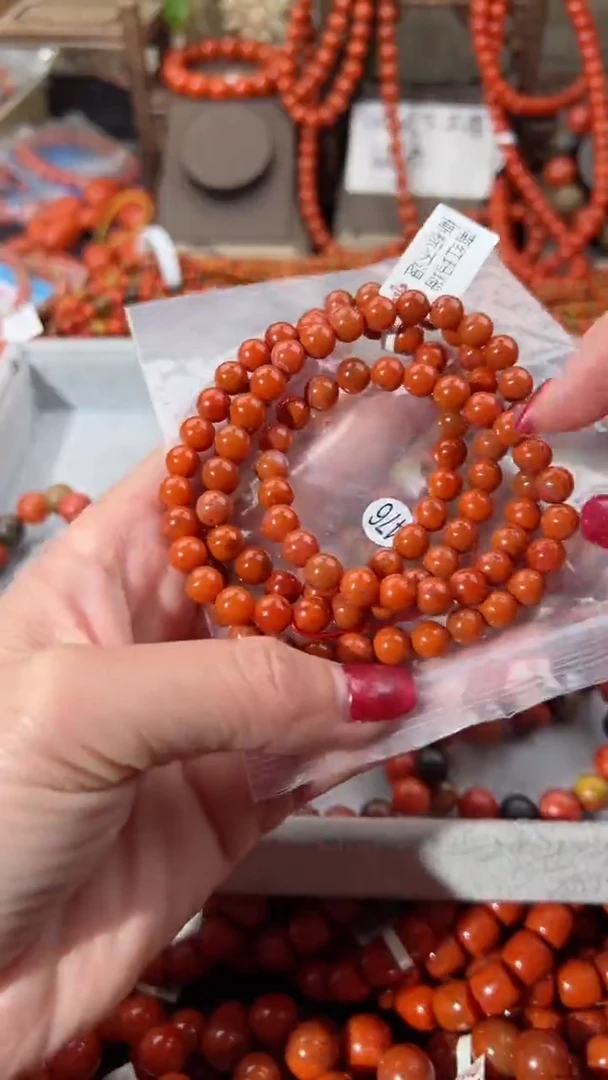 【闪购商品】南红玛瑙手串未镶嵌7+
